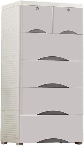 Schubladenschrank für Kinder, 50 cm breit, dicker Kunststoff, 4-lagig, Kinderschrank, Hellbeige Schubladenschrank für Kinder, 50 cm breit, dicker Kunststoff, 4-lagig, Kinderschrank, Hellbeige von Generisch