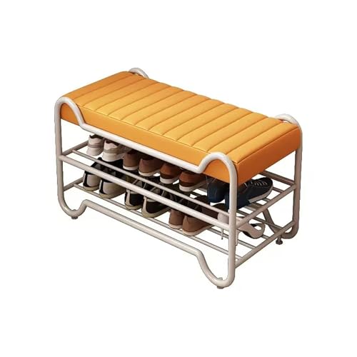 Schuhbank, modernes Schuhregal aus Metall, für Eingangsbereich, Flur, platzsparend Schuhbank, modernes Schuhregal aus Metall, für Eingangsbereich, Flur, platzsparend von Generisch