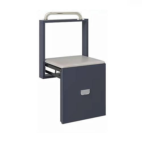 Schuhbank Sitz, Massivholz Klapphocker Stuhl, einziehbares Klappdesign, langlebige Eingangsmöbel, Tragkraft 330 kg, für Flur, Küche, Bad von Generisch