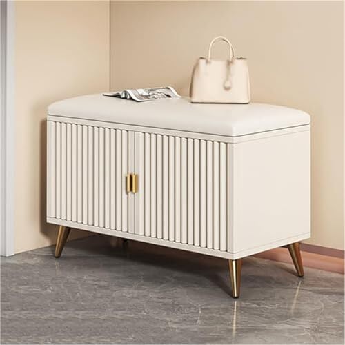 Schuhbank aus Holz, multifunktionales Schuhregal mit Sitzgelegenheit, ideal für Schlafzimmer, Flur, Wohnzimmer & Eingangsbereich, große Kapazität für Schuhe und Aufbewahrungslösungen Schuhbank aus Holz, multifunktionales Schuhregal mit Sitzgelegenheit, ideal für Schlafzimmer, Flur, Wohnzimmer & Eingangsbereich, große Kapazität für Schuhe und Aufbewahrungslösungen von Generisch