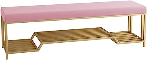 Schuhbank für den Eingangsbereich, mit weichem Kissen, platzsparende Aufbewahrungslösung für den Hauseingang, Schlafzimmer, ideal zum Organisieren von Schuhen und zum einfachen Wechseln Schuhbank für den Eingangsbereich, mit weichem Kissen, platzsparende Aufbewahrungslösung für den Hauseingang, Schlafzimmer, ideal zum Organisieren von Schuhen und zum einfachen Wechseln von Generisch