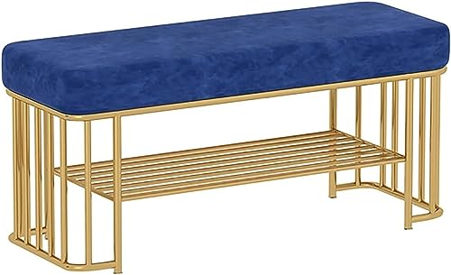 Schuhbank für den Eingangsbereich, multifunktionaler Hocker im nordischen Stil für Flur, Schlafzimmer, Wohnzimmer, Korridor von Generisch