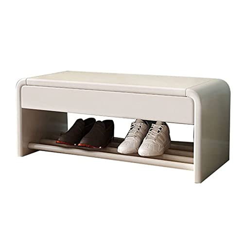 Schuhbank mit Schublade – Schuhregal aus Holz, stilvolles und platzsparendes Design für Wohnzimmer, Schlafzimmer, Flur Schuhbank mit Schublade – Schuhregal aus Holz, stilvolles und platzsparendes Design für Wohnzimmer, Schlafzimmer, Flur von Generisch