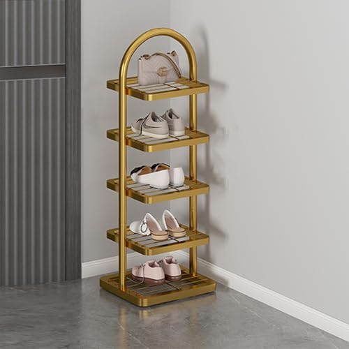 Schuhregal aus Bambus, vertikales Regal für Wohnzimmer, Eingangsbereich, Flur, Badezimmer – langlebiger und faltbarer Ständer für Schuhe und Blumen Schuhregal aus Bambus, vertikales Regal für Wohnzimmer, Eingangsbereich, Flur, Badezimmer – langlebiger und faltbarer Ständer für Schuhe und Blumen von Generisch