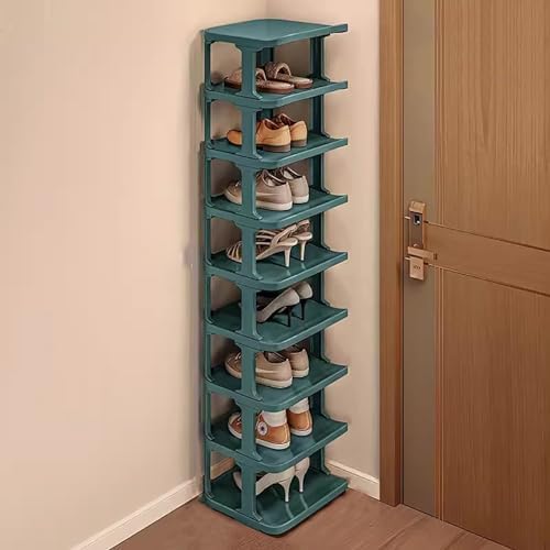Schuhschrank, platzsparend, schmaler Schrank für Flur, kleines Eckregal für Schuhe und Stiefel Schuhschrank, platzsparend, schmaler Schrank für Flur, kleines Eckregal für Schuhe und Stiefel von Generisch