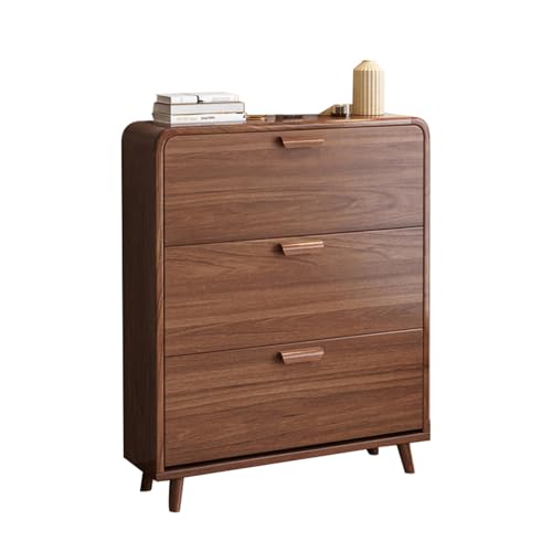 Schuhschrank Aufbewahrungsbox mit Klappschublade – eine freistehende schlanke Aufbewahrungslösung für Schränke oder Wohnzimmer, perfekt für Schlafzimmer Schuhschrank Aufbewahrungsbox mit Klappschublade – eine freistehende schlanke Aufbewahrungslösung für Schränke oder Wohnzimmer, perfekt für Schlafzimmer von Generisch