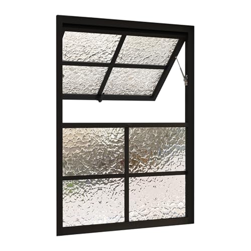 Schuppenfenster aus gehärtetem Glas, aufklappbares Design für verbesserte Belüftung in Einzelhandelsräumen Schuppenfenster aus gehärtetem Glas, aufklappbares Design für verbesserte Belüftung in Einzelhandelsräumen von Generisch