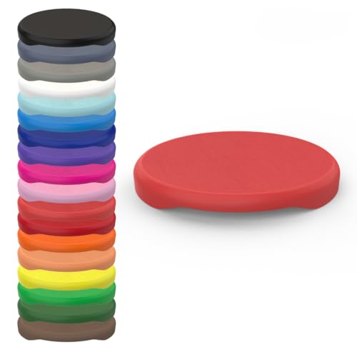 Schutzabdeckung für Sagrotan No Touch Seifenspender - Deckel Verschlussdeckel Ersatz Ersatzteile Reparatur Wartung Nachfüllung Farbauswahl (14 Scharlach Rot) von Generisch