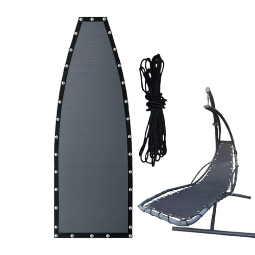 Schutzabdeckung und elastisch, austauschbar von Lenkung bis Schlitten, passend für die meisten Schaukelstühle | Füllung aus Fäkalien | Waschbares Multifunktions-Material, Schaukelstuhl ohne Schlitten von Generisch