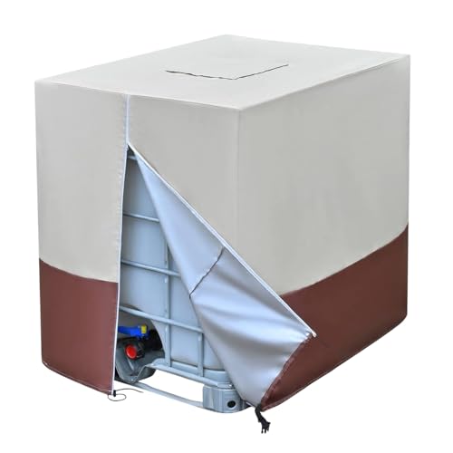 Schutzhülle für Wassertank - Außenschutz Wassertank 1040 Liter - Regenschild für Speicher Garten Camping Schneeschutz Winter Terrasse Schutzhülle für Wassertank - Außenschutz Wassertank 1040 Liter - Regenschild für Speicher Garten Camping Schneeschutz Winter Terrasse von Generisch