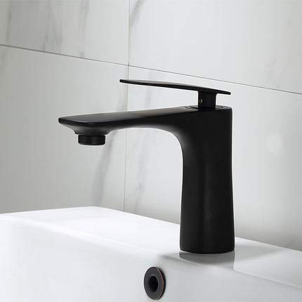 Schwarzer Messing Kronleuchter Badezimmer Waschbecken Wasserhahn Hohe Waschtischarmatur mit heißem & kaltem Wasser Stilvolles Kran-Design für moderne Badezimmer Schwarzer Messing Kronleuchter Badezimmer Waschbecken Wasserhahn Hohe Waschtischarmatur mit heißem & kaltem Wasser Stilvolles Kran-Design für moderne Badezimmer von Generisch