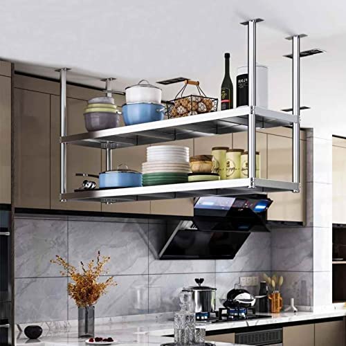 Schwebende Küchenbarregale – Untertischregal für Weingläser, Flaschen und Bücher – Deckenmontage-Design Schwebende Küchenbarregale – Untertischregal für Weingläser, Flaschen und Bücher – Deckenmontage-Design von Generisch