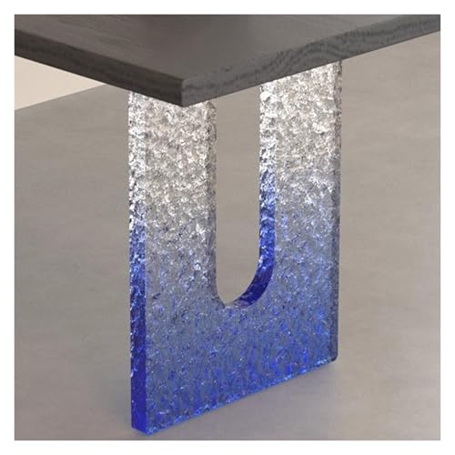 Schwebende Schreibtischbeine aus Acryl, für Heimwerker, Büro- und Esstische, stabiles und modernes Design Schwebende Schreibtischbeine aus Acryl, für Heimwerker, Büro- und Esstische, stabiles und modernes Design von Generisch