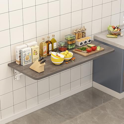 Schwebender Klapptisch, an der Wand montierte Werkbank, Wäscherei, schwebender Klappschreibtisch, an der Wand montierter Klapptisch, einfach zu montieren, für Arbeitszimmer, Küche, Restauran Schwebender Klapptisch, an der Wand montierte Werkbank, Wäscherei, schwebender Klappschreibtisch, an der Wand montierter Klapptisch, einfach zu montieren, für Arbeitszimmer, Küche, Restauran von Generisch