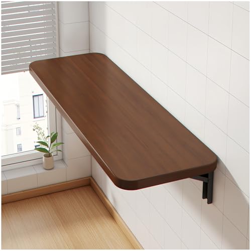 Schwebender Laptop-Schreibtisch | Drop-Leaf-Werkbank | Wandmontierter Klapptisch für Home Office, Waschküche, Küche Schwebender Laptop-Schreibtisch | Drop-Leaf-Werkbank | Wandmontierter Klapptisch für Home Office, Waschküche, Küche von Generisch