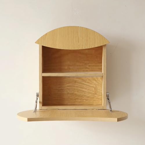 Schwebender Schminktisch mit Schubladen, platzsparender Wand-Nachttisch für Schlafzimmer-Dekor Schwebender Schminktisch mit Schubladen, platzsparender Wand-Nachttisch für Schlafzimmer-Dekor von Generisch