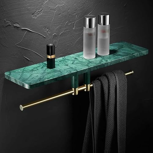 Schwebendes Duschregal – stilvolle Badezimmer-Aufbewahrung für Handtücher und wichtige Dinge, eleganter Küchen-Organizer von Generisch
