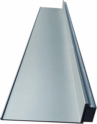 Schwebendes Wandregal mit LED-Beleuchtung, modernes Aluminium-Display für Heimdekoration, Büro oder Einzelhandel Schwebendes Wandregal mit LED-Beleuchtung, modernes Aluminium-Display für Heimdekoration, Büro oder Einzelhandel von Generisch