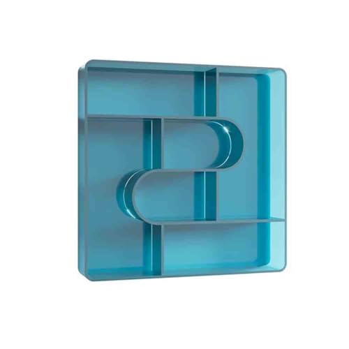 Schweberegal aus Acryl, Wandhalterung, Präsentationsregal für Dekoration und Organizer, perfekt für Küche und Bad Schweberegal aus Acryl, Wandhalterung, Präsentationsregal für Dekoration und Organizer, perfekt für Küche und Bad von Generisch