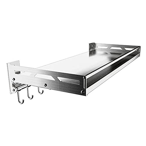 Schweberegal aus Edelstahl, multifunktional, für Küche und Badezimmer, Duschregal, 100 x 25 x 13 cm, Silber, ideal für Ofen und Servieraufbewahrung Schweberegal aus Edelstahl, multifunktional, für Küche und Badezimmer, Duschregal, 100 x 25 x 13 cm, Silber, ideal für Ofen und Servieraufbewahrung von Generisch