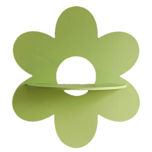 Schweberegal mit – Boho-Wandregale für Raumdekoration, kleines Holz- -Wandregal, niedlicher Aufbewahrungs-Organizer für Mädchenzimmer, Kinderzimmer, Badezimmer, Wohnzimmer, dekorative von Generisch