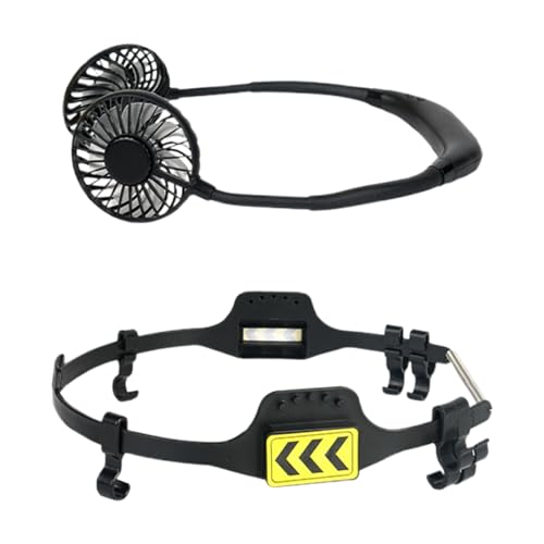 Schweißhelmventilator - Wearable Safety Helm Kühlventilator mit Nachtlicht | 3 Geschwindigkeit einstellbare Wärmelinderung für Arbeit, Bau, Außenreisen, Schlafzimmer oder Camping, Nachtlichtkühlung De Schweißhelmventilator - Wearable Safety Helm Kühlventilator mit Nachtlicht | 3 Geschwindigkeit einstellbare Wärmelinderung für Arbeit, Bau, Außenreisen, Schlafzimmer oder Camping, Nachtlichtkühlung De von Generisch