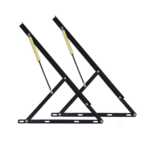 Schwerlast-Hydraulik-Hebe-Mechanismus-Set, 80 cm, Scharnier-Set für Gasfeder-Aufbewahrungsbettgestell, langlebiges Möbelzubehör für Maximierung des Platzes Schwerlast-Hydraulik-Hebe-Mechanismus-Set, 80 cm, Scharnier-Set für Gasfeder-Aufbewahrungsbettgestell, langlebiges Möbelzubehör für Maximierung des Platzes von Generisch