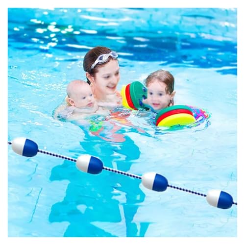 Schwimmbad-Sicherheitstrennlinie – verstellbares Pool-Markierungsseil für Sommer-Pool-Partys, Länge für öffentliche Pool-Sicherheit von Generisch