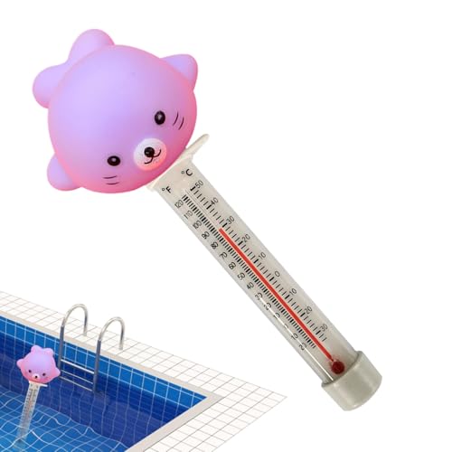 Schwimmbad Thermometer - Wassertemperatur Sensor - Einfach Ablesbare Zubehöre Für Spa Dusche See Außenbereich Badezuber von Generisch