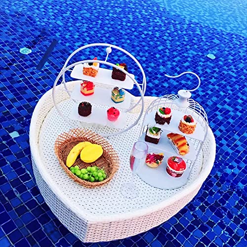Schwimmbad schwimmendes Tablett Schwimmendes Tablett für Pool, Herzförmig Schwimmend Frühstückstisch Servierbuffet Tablett Getränkehalter Schwimmendes Serviertablett Tisch für Schwimmbad Strand Party Schwimmbad schwimmendes Tablett Schwimmendes Tablett für Pool, Herzförmig Schwimmend Frühstückstisch Servierbuffet Tablett Getränkehalter Schwimmendes Serviertablett Tisch für Schwimmbad Strand Party von Generisch