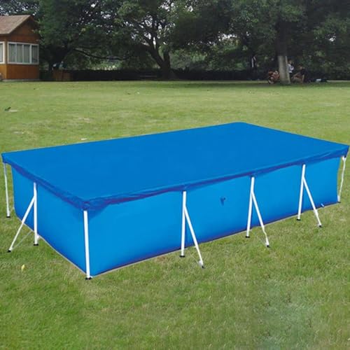 Schwimmbadabdeckung Sommer, Poolabdeckung Rechteckig, Pool Solarfolie, PE Abdeckplane Pool, UV Beständig Zuschneidbar, Winddicht, Wasserdicht Und Staubdicht von Generisch