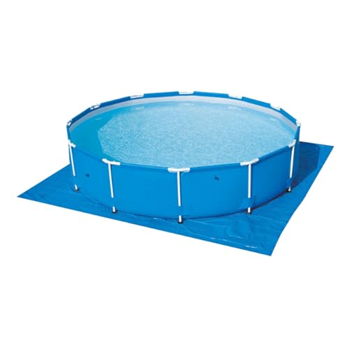 Schwimmbadmatte – Pool-Bodenmatte | Wasserdichtes PP-Regentuch – Schwimmbadabdeckung | Bodenschutz Tuch für Planschbecken und aufblasbare Schwimmbecken von Generisch