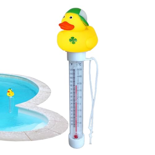 Schwimmende Pool-Thermometer, schwimmende Enten-Pool-Thermometer | Niedliche Enten-Design-Thermometer für die Wassertemperatur | Schwimmende Thermometer für Eisbäder, Eisbad-Thermometer, digitale Pool Schwimmende Pool-Thermometer, schwimmende Enten-Pool-Thermometer | Niedliche Enten-Design-Thermometer für die Wassertemperatur | Schwimmende Thermometer für Eisbäder, Eisbad-Thermometer, digitale Pool von Generisch