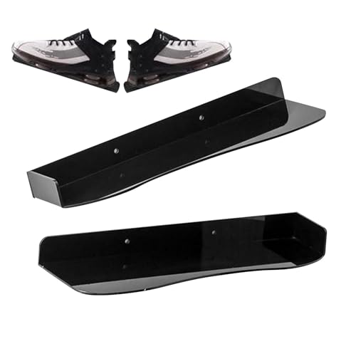 Schwimmender Schuhorganisator - Schuhsammler Display | Wandmontagable Schuhhalter | Schwimmendes Acryl -Wandregal Für Schuhe | Speicherorganisator Stand, Home Decor Holder Für Sammler Und Anzeigenanze Schwimmender Schuhorganisator - Schuhsammler Display | Wandmontagable Schuhhalter | Schwimmendes Acryl -Wandregal Für Schuhe | Speicherorganisator Stand, Home Decor Holder Für Sammler Und Anzeigenanze von Generisch