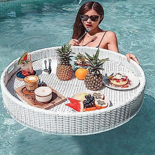 Schwimmendes Serviertablett für Pool, Sandbänke und Spas – ideal für Getränke, Brunch und Essen auf dem Wasser von Generisch