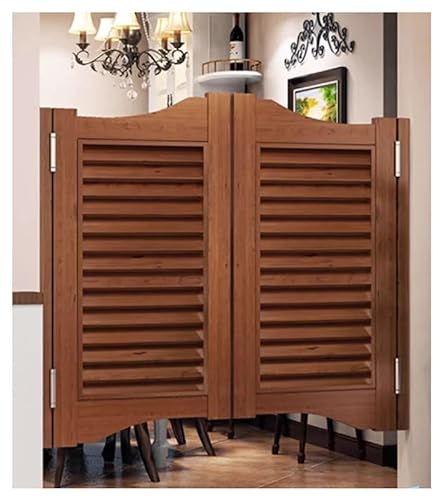 Schwingtüren für Limousinen, Café, 81,3 x 91,4 cm, automatisches Schließen, langlebig, Doppelscharniere, ideal für Pub-Eingang und Veranda, stilvolle braune Trenntüren Schwingtüren für Limousinen, Café, 81,3 x 91,4 cm, automatisches Schließen, langlebig, Doppelscharniere, ideal für Pub-Eingang und Veranda, stilvolle braune Trenntüren von Generisch