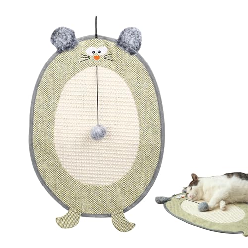 Scratch Pad for Cats - Cat Scratching Post,Interactive Anti-Scratch Protection Hangable Cute Kitten Toy for Play Floor Home Sofa Couch Kitten Indoor von Generisch