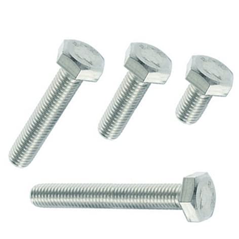 Sechskantschrauben M6 inkl. Mutter + Scheibe, Stahl verzinkt (M6 x 140 mm, 10) von Generisch