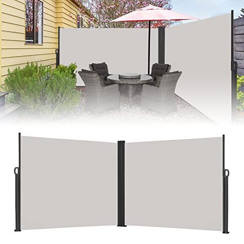 Seitenmarkise Ausziehbar 200x600cm Windschutz für Balkon & Terrasse, Hellgrau, Verstellbar Outdoor Sonnenschutz, Einfache Montage Seitenmarkise Ausziehbar 200x600cm Windschutz für Balkon & Terrasse, Hellgrau, Verstellbar Outdoor Sonnenschutz, Einfache Montage von Generisch