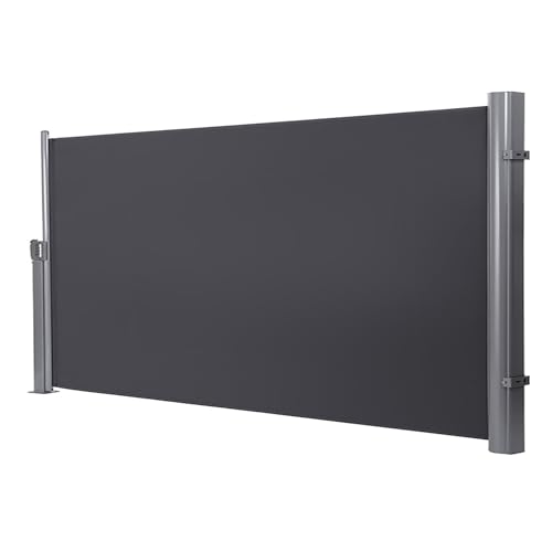 Seitenmarkise Ausziehbar Outdoor Sichtschutz Wasserdicht UV-beständig Perfekt für Terrasse Deck Balkon Seitenmarkise Ausziehbar Outdoor Sichtschutz Wasserdicht UV-beständig Perfekt für Terrasse Deck Balkon von Generisch