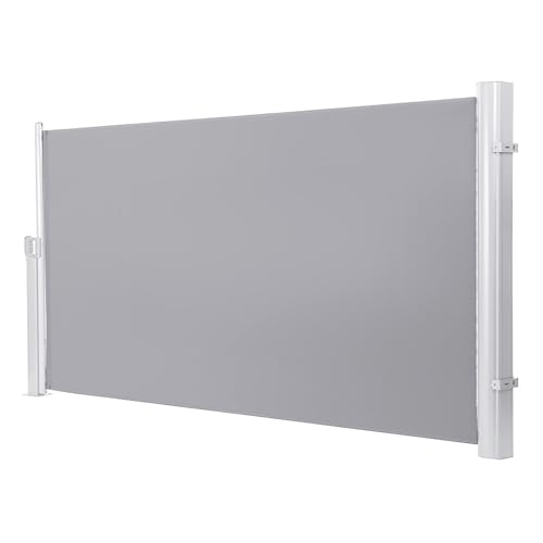 Seitenmarkise Ausziehbar Outdoor Sichtschutz Wasserdicht UV-beständig Perfekt für Terrasse Deck Balkon Seitenmarkise Ausziehbar Outdoor Sichtschutz Wasserdicht UV-beständig Perfekt für Terrasse Deck Balkon von Generisch