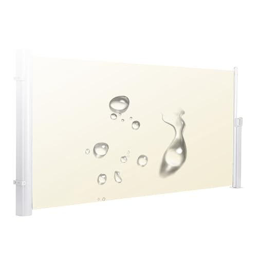 Seitenmarkise Einziehbar Outdoor Sichtschutz Wasserdicht & UV-beständig für Garten Innenhof Balkon, Einstellbare Höhe 119.4-170.2 cm, Länge 200.7-599.4 cm Seitenmarkise Einziehbar Outdoor Sichtschutz Wasserdicht & UV-beständig für Garten Innenhof Balkon, Einstellbare Höhe 119.4-170.2 cm, Länge 200.7-599.4 cm von Generisch