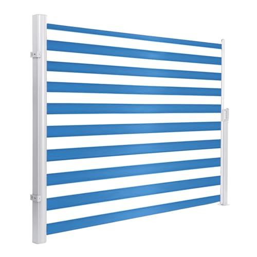 Seitenmarkise Versenkbar Outdoor Sichtschutz Freistehend Schutz Markise, Wasserdicht & UV-beständig Outdoor Seitenzugrollschirm für Terrasse, Balkon, Garten Seitenmarkise Versenkbar Outdoor Sichtschutz Freistehend Schutz Markise, Wasserdicht & UV-beständig Outdoor Seitenzugrollschirm für Terrasse, Balkon, Garten von Generisch