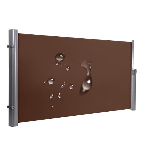 Seitenmarkise Versenkbar Outdoor Sichtschutz Wasserdicht UV-beständig für Garten Hof Balkon Höhenverstellbar Seitenmarkise Versenkbar Outdoor Sichtschutz Wasserdicht UV-beständig für Garten Hof Balkon Höhenverstellbar von Generisch