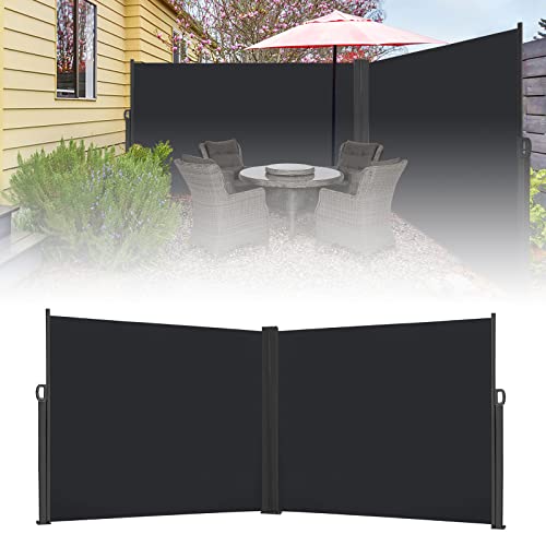 Seitenmarkise Verstellbar 180x600 cm Windschutz für Balkon & Terrasse Dunkelgrau Outdoor UV-Beständig Einfache Montage Seitenmarkise Verstellbar 180x600 cm Windschutz für Balkon & Terrasse Dunkelgrau Outdoor UV-Beständig Einfache Montage von Generisch