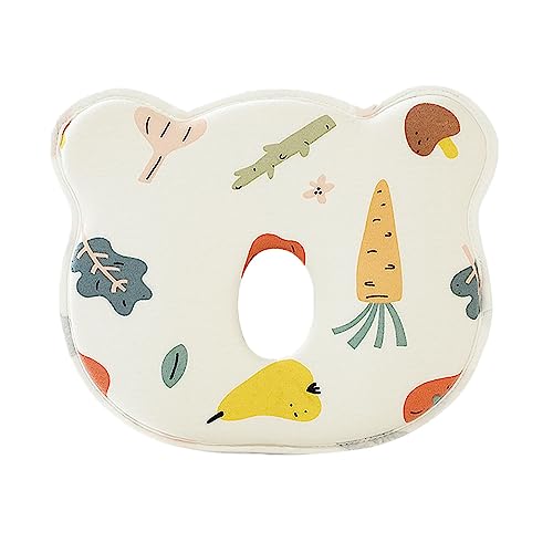 Seitenschläfer Kissen Samt Kinderkissen, Gekerbtes Design in der Mitte für flachen Formen des Kinderkopfes. Kinderkopfkissen zum Schlafen Kopfstütze für Mädchen Jungen Kissen 40 80 cm (C, One Size) von Generisch