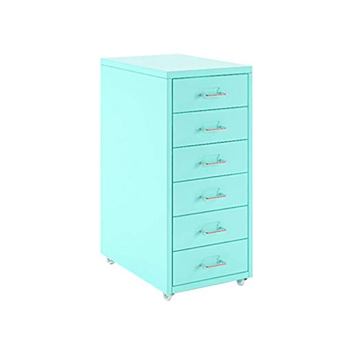 Seitlicher Aktenschrank – 41 x 28 x 69 cm, grüne Rollschublade aus Stahl für Heimbüro, langlebige und stilvolle Abheftlösung Seitlicher Aktenschrank – 41 x 28 x 69 cm, grüne Rollschublade aus Stahl für Heimbüro, langlebige und stilvolle Abheftlösung von Generisch