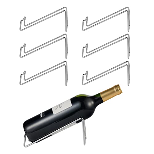 Sekt- und Weinflaschenhalter aus Metall, 6-teilig, für die Arbeitsplatte zum Essen Sekt- und Weinflaschenhalter aus Metall, 6-teilig, für die Arbeitsplatte zum Essen von Generisch