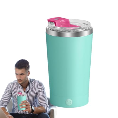 Selbst Rührende Becher - Elektrische Automatische Selbstreiche Kaffeetasse, Wiederaufladbare Reisebecher Mit Abnehmbarer Basis Für Getränke, Proteinschütteln, Mauto -Rührbecher | Automilk, Heiße Schok von Generisch