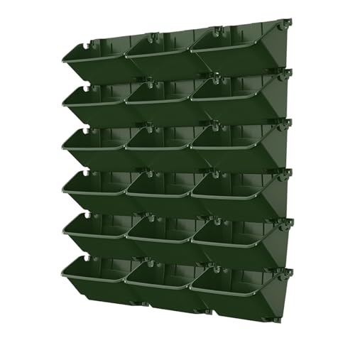Selbstbewässernder vertikaler Übertopf – robuste Stofftöpfe für den Innen- und Außenbereich – platzsparendes Design Selbstbewässernder vertikaler Übertopf – robuste Stofftöpfe für den Innen- und Außenbereich – platzsparendes Design von Generisch